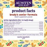 Austin & Kat - DOG TOPPER BRADY'S SENIOR BLEND 82G