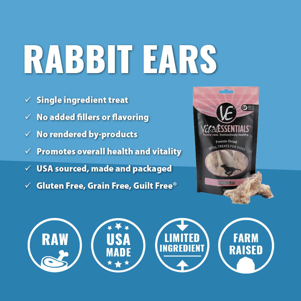 Vital Essentials Rabbit Ears
