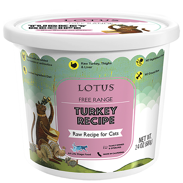 Frozen raw cat food best sale