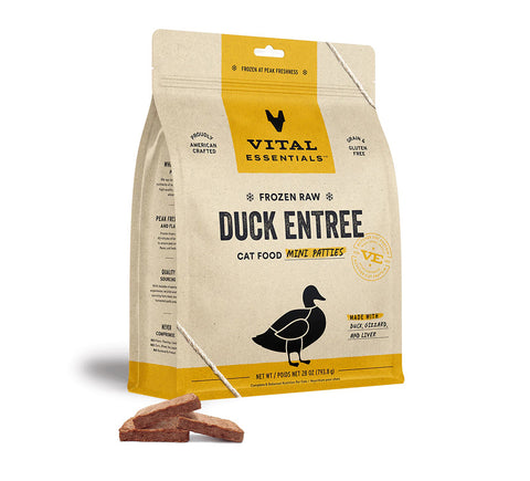 Vital Essentials - 28oz Raw Cat Food [Duck]