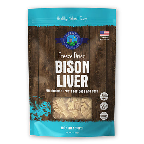 Shepherd Boy Farm - Freeze Dried Bison Liver