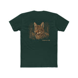 Unisex Cotton Crew Tee with Fangs & Fur Design - Perfect Gift for Animal Lovers, Pet Owners, and Nature Enthusiasts, Casual Wear, [...]