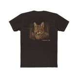 Unisex Cotton Crew Tee with Fangs & Fur Design - Perfect Gift for Animal Lovers, Pet Owners, and Nature Enthusiasts, Casual Wear, [...]