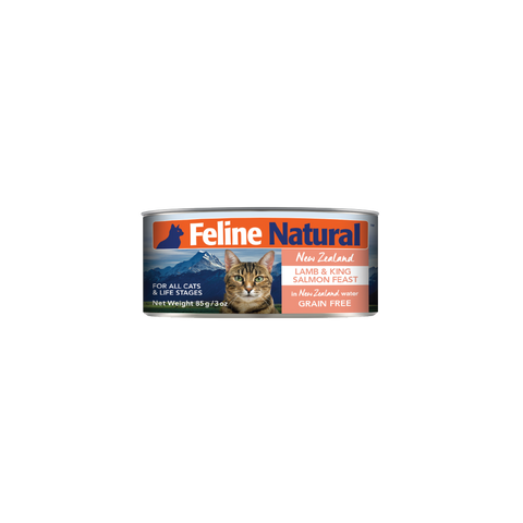 Feline Natural - Canned Lamb & King Salmon