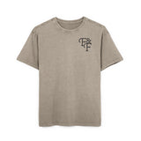 Men's Acid-Washed Oversized Tee — "Dogs Evolved On Prey, Not Pellets"