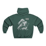 Fangs & Fur Hoodie – Bison Battle