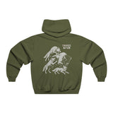 Fangs & Fur Hoodie – Bison Battle