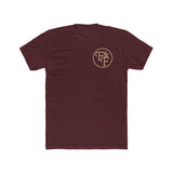 Unisex Cotton Crew Tee with Fangs & Fur Design
