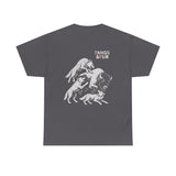 Fangs & Fur Unisex Heavy Cotton Tee - Bison Battle