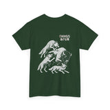 Fangs & Fur Unisex Heavy Cotton Tee - Bison Battle