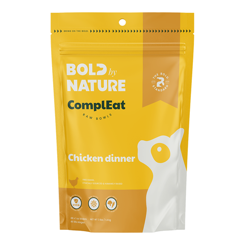 Bold By Nature - Compleat Chicken [FROZEN RAW DOG FOOD]