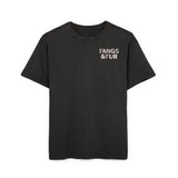 Men's Acid-Washed Oversized Tee — "Dogs Evolved On Prey, Not Pellets"