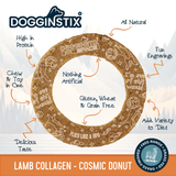Dogginstix - Lamb Collagen - Cosmic Donut