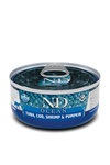 Farmina 2.8oz Can - Adult Cat Cod, Shrimp, Pumpkin Stew