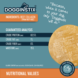 Dogginstix -Beef Collagen - UFO
