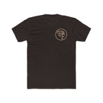 Unisex Cotton Crew Tee with Fangs & Fur Design