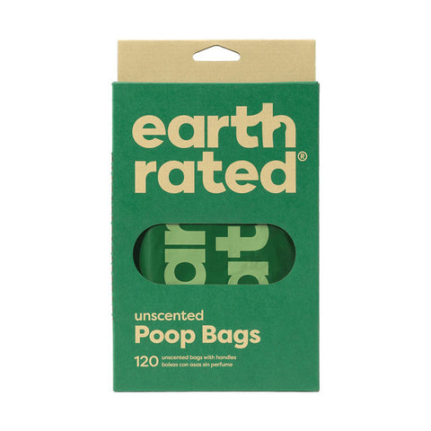 Earth Rated Unscented Bags Dog Waste Bags WITH HANDLES