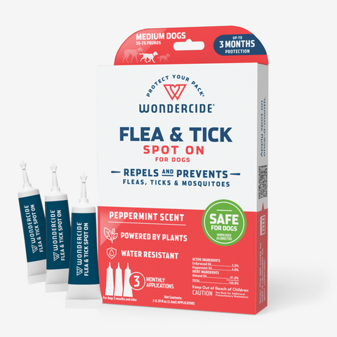 Wondercide Peppermint Flea & Tick Spot On Prevention