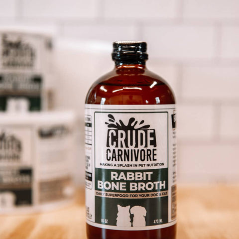 Crude Carnivore - Rabbit Bone Broth 16oz