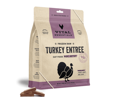 Vital Essentials - 28oz Raw Cat Food [Turkey]