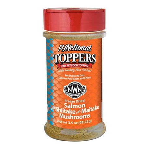 Northwest Naturals Freeze Dried Salmon W/ Mushrooms Topper