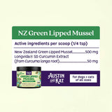 Austin & Kat - New Zealand Green Lipped Mussel for Dogs