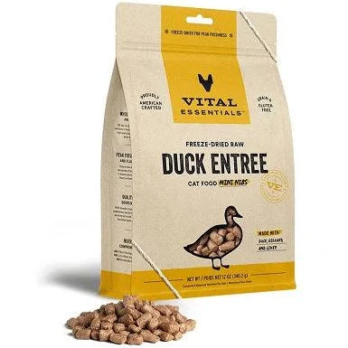 Vital Essentials Dog Freeze Dried Mini Nibs [Duck]