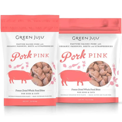 Green Juju - Pork Pink Freeze Dried Topper