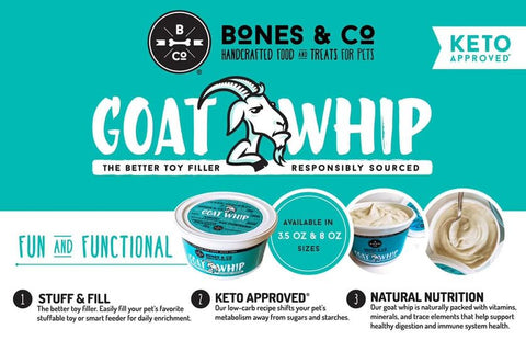 Bones & Co - Frozen Goat Whip