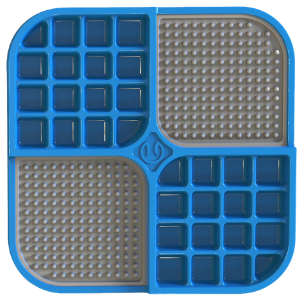 Boredom Busters Duo Gray Dots & Blue Squares