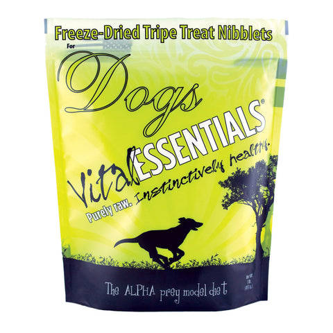 Vital Essentials 1 lb. Dog Freeze Dried Mini Nibs [Green Tripe]