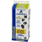 Answers Frozen Raw Detailed Formula [Chicken]