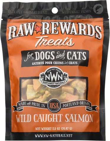 Northwest Naturals Rewards -  2.5 oz dog & cat dried Salmon