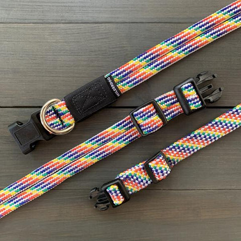 Wilderdog - Climbing Rope Collars [Rainbow]