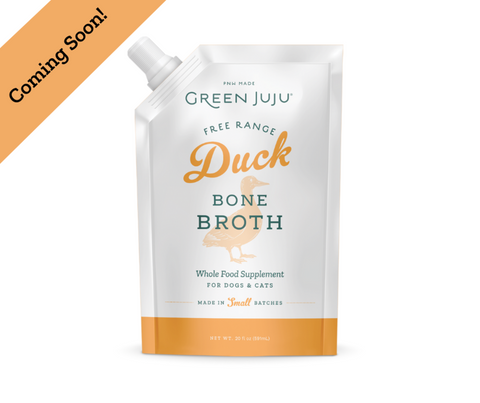 Green Juju 20 oz Duck Bone Broth FROZEN