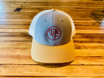 Trucker hat (gray/tan/maroon)