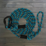 Wilderdog - Big Carabiner Rope Leash [Pacific Blue Reflective]