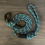 Wilderdog - Small Carabiner Rope Leash [Pacific Blue Reflective]