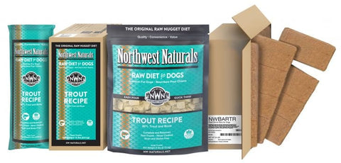 Northwest Naturals 6 Lb Trout Raw Nuggets