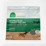 Open farm 13.5 oz  Homestead Turkey Freeze Dried Raw
