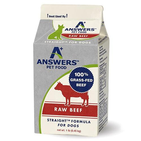 Answers Frozen Raw Straight Formula [Beef]
