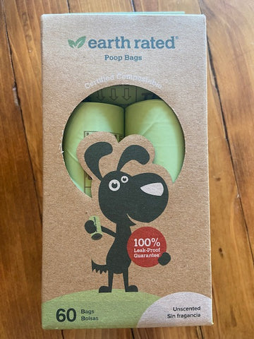 Earth Rated Poop Bags (unscented; biodegradable)
