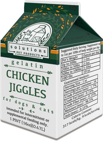 Solutions Pet Products - Chicken Jiggles