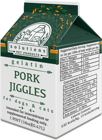 Solutions Pet Products - Pork Jiggles