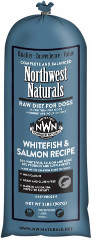 Northwest Naturals 5 Lb Whitefish & Salmon Raw Chub