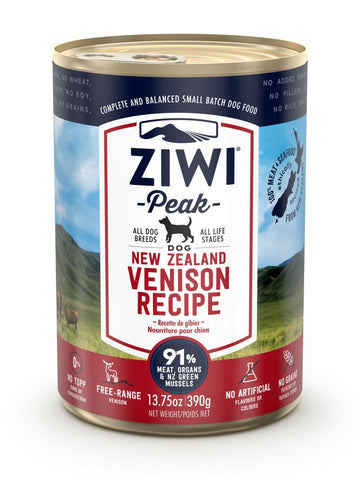 ZIWI Peak - Wet Venison Recipe for Dogs